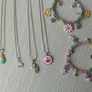 Girls Jewelry lot - 6 items
